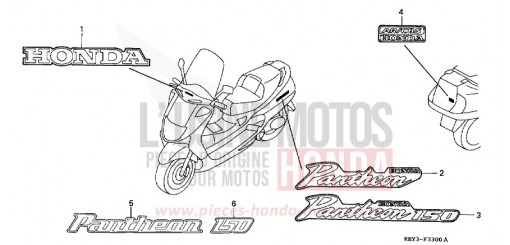 MARQUE/RAYURE FES1252 de 2002